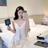 Bộ Đồ Ngủ Hai Dây Trái Tim
