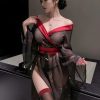 Đồ Ngủ Cosplay Kimono Dây Sexy