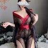 Đồ Ngủ Cosplay Kimono Dây Sexy