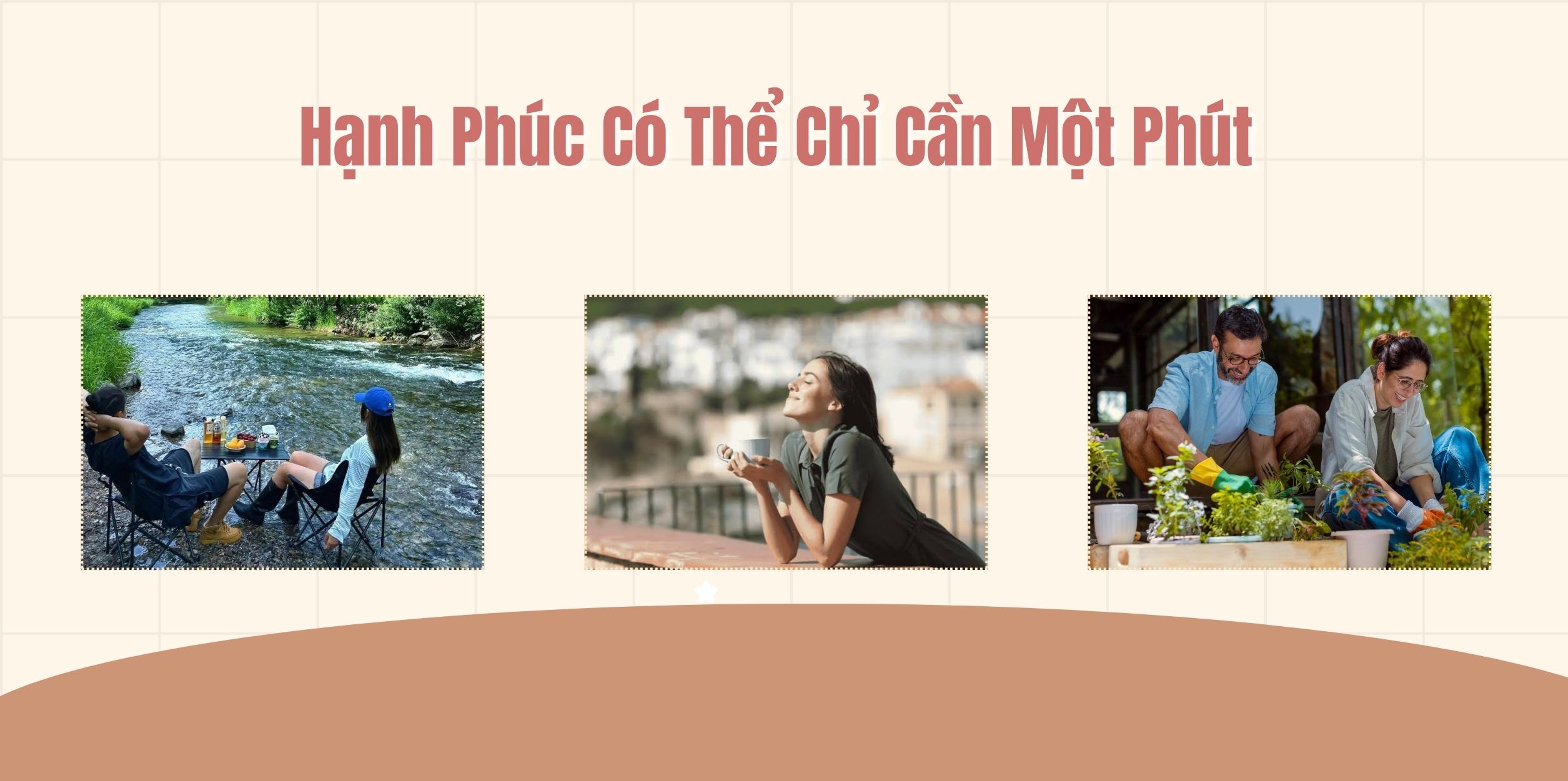 Hạnh Phúc Có Thể Chỉ Cần Một Phút 