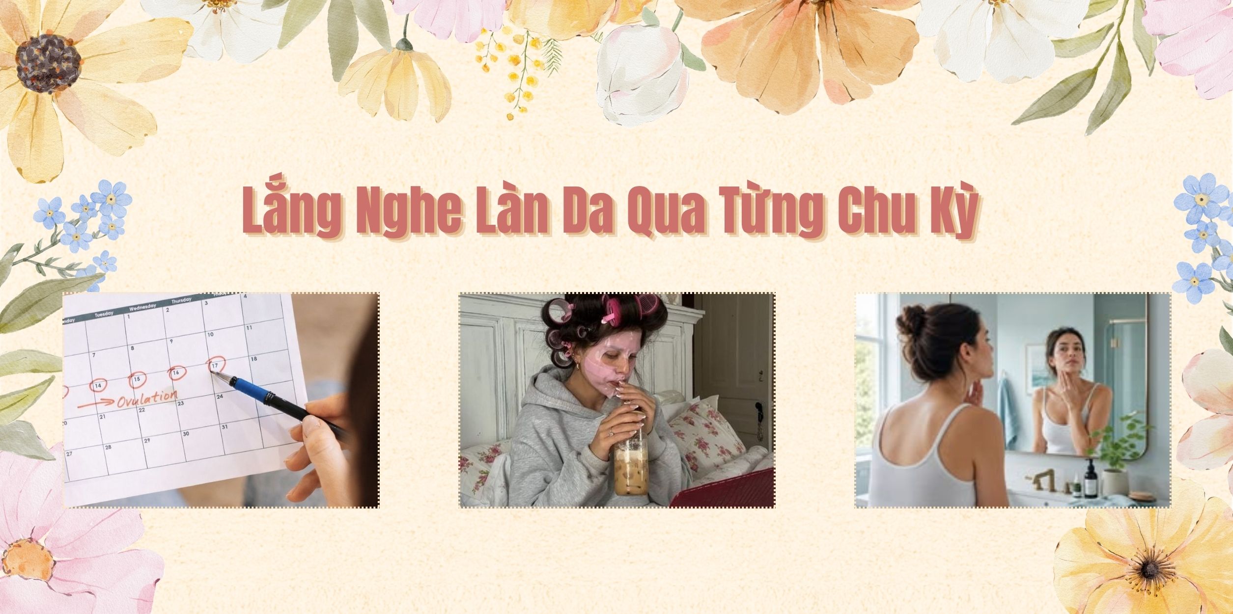 Lắng Nghe Làn Da Qua Từng Chu Kỳ 