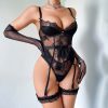 Set Bodysuit Ren Cá Tính