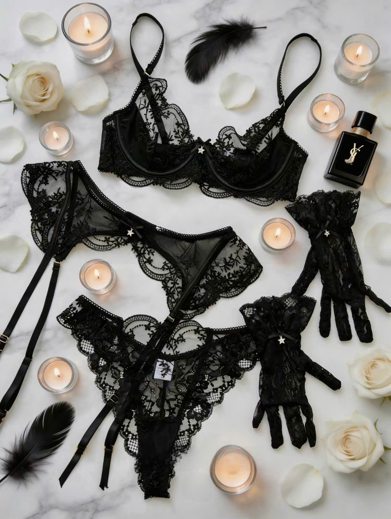 Set Bra Nữ Ren Quyến Rũ