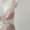 Váy Ngủ Lụa Phối Ren Nữ Tính