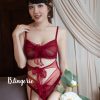 Bộ Bodysuit Cột Nơ Quyến Rũ