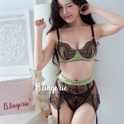 Bộ Đồ Lót Lace Cá Tính