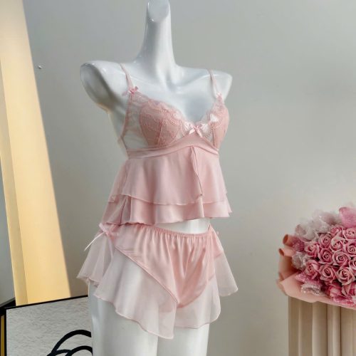 Bộ Đồ Ngủ Nữ Tính Ngọt Ngào