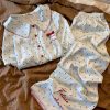 Bộ Pijama Lụa Chấm Bi