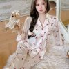 Bộ Pyjama Cherry Nữ Tính