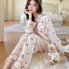 Bộ Pyjama Cherry Nữ Tính