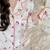 Bộ Pyjama Cherry Nữ Tính