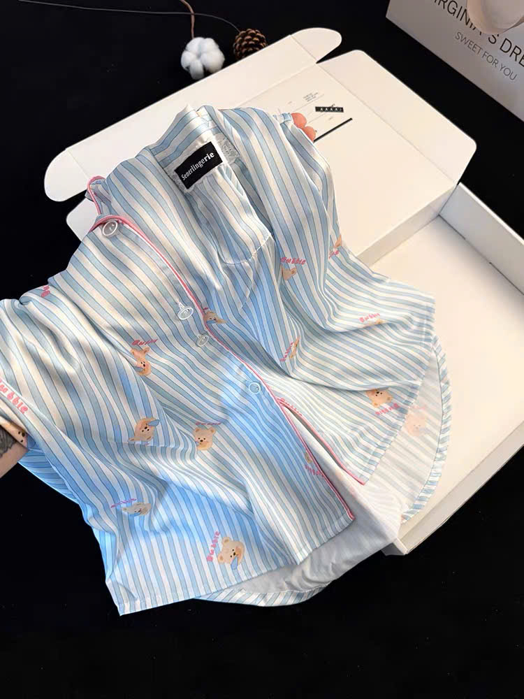 Bộ Pyjama Gấu Đáng Yêu