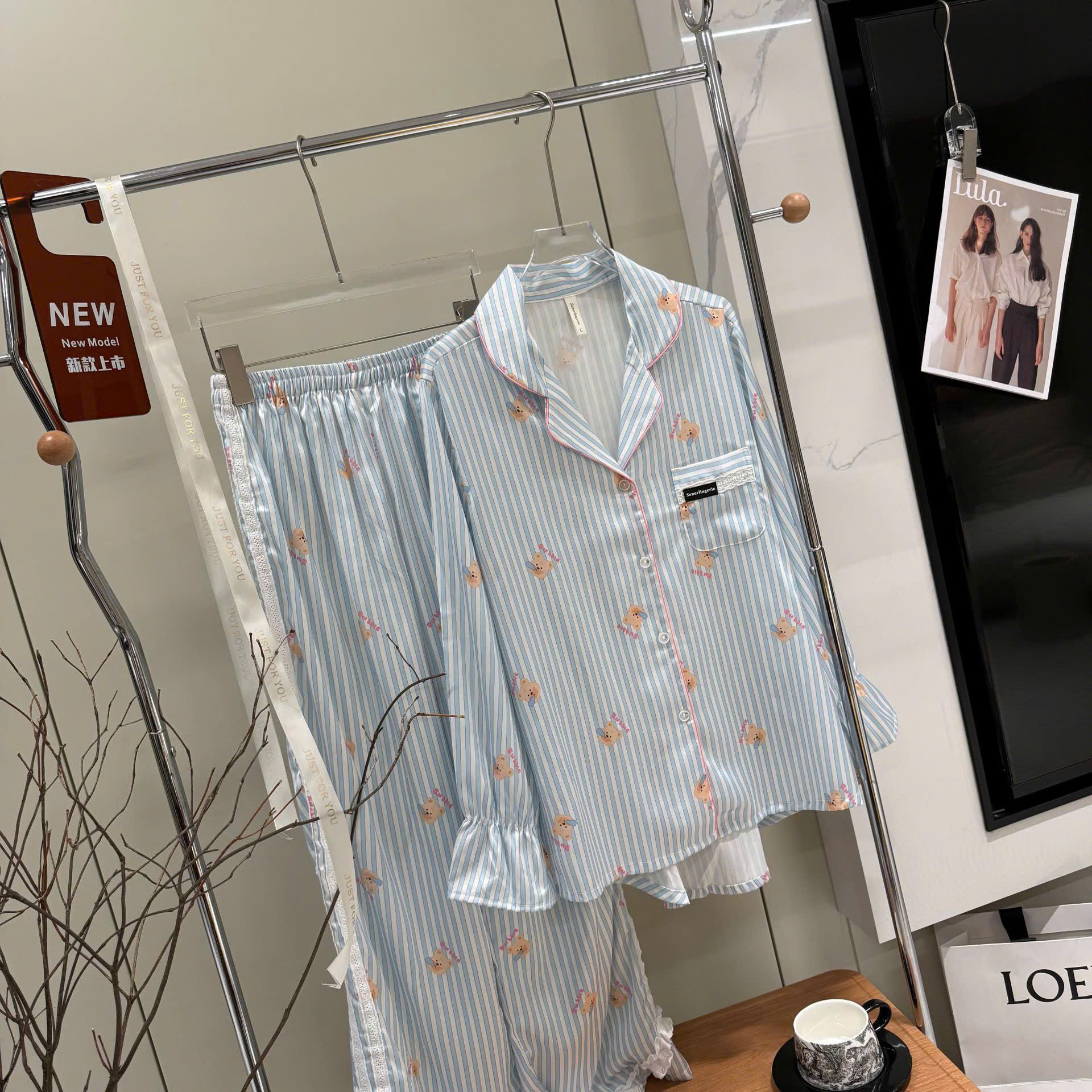 Bộ Pyjama Gấu Đáng Yêu