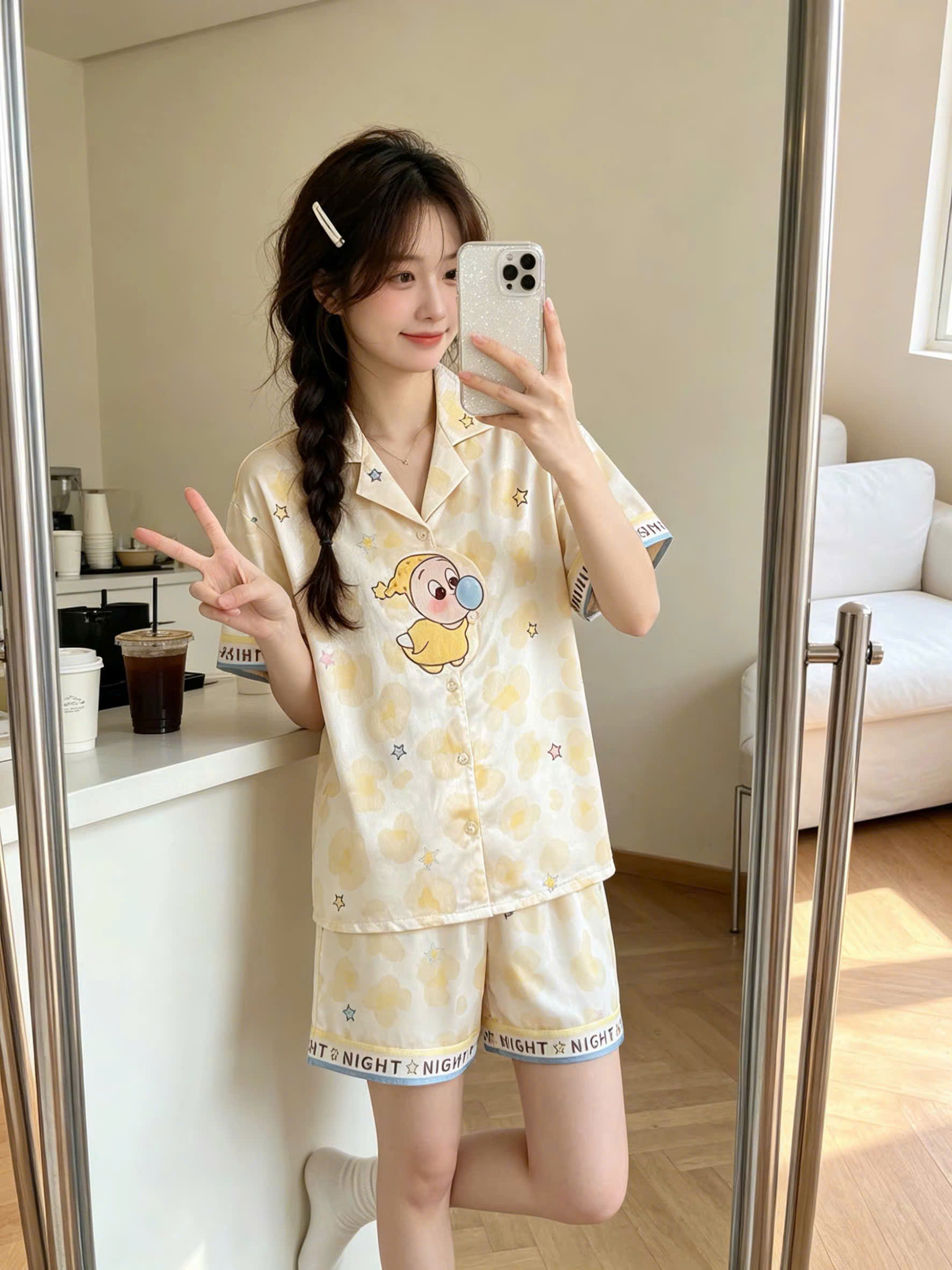 Bộ Pyjama Hoạt Hình Twinkle Cute