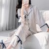 Bộ Pyjama Sọc Thanh Lịch