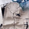 Bộ Pyjama Sọc Thanh Lịch