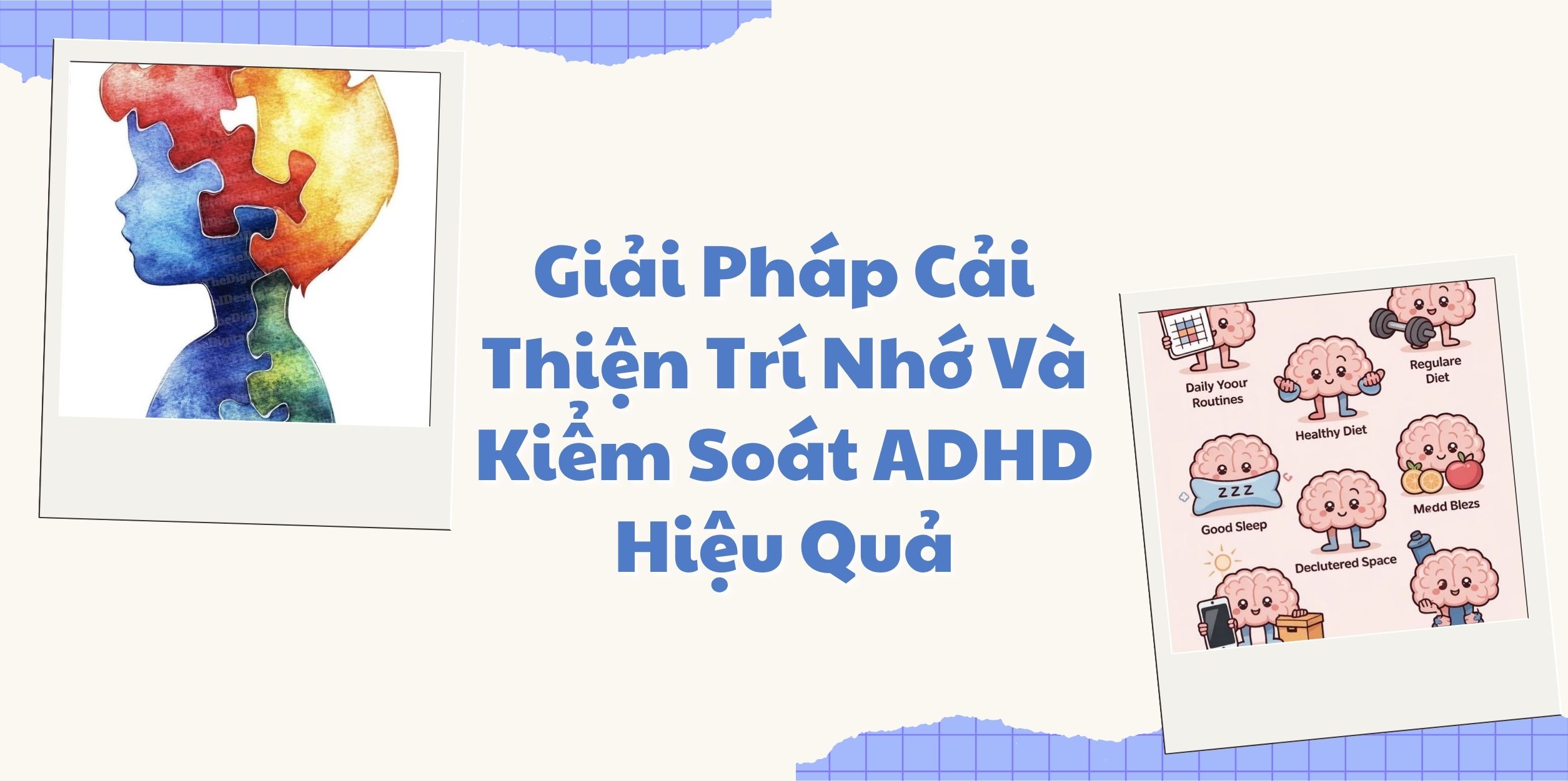 Giải Pháp Cải Thiện Trí Nhớ Và Kiểm Soát ADHD Hiệu Quả
