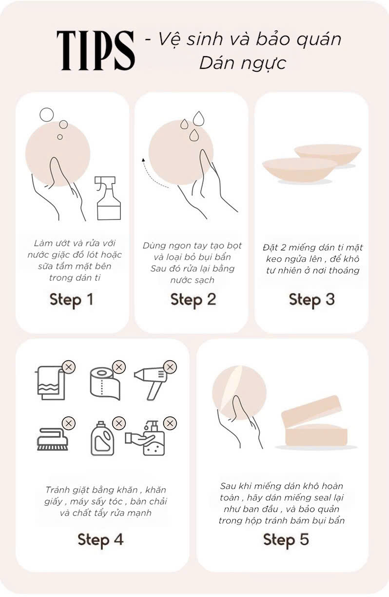 Miếng Dán Ngực Thoải Mái