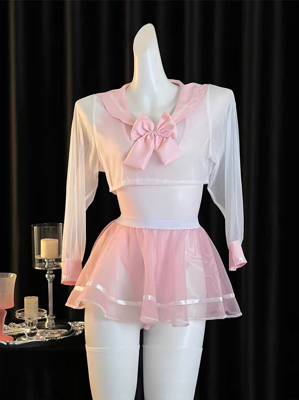 Set Đồ Ngủ Cosplay Nữ Sinh