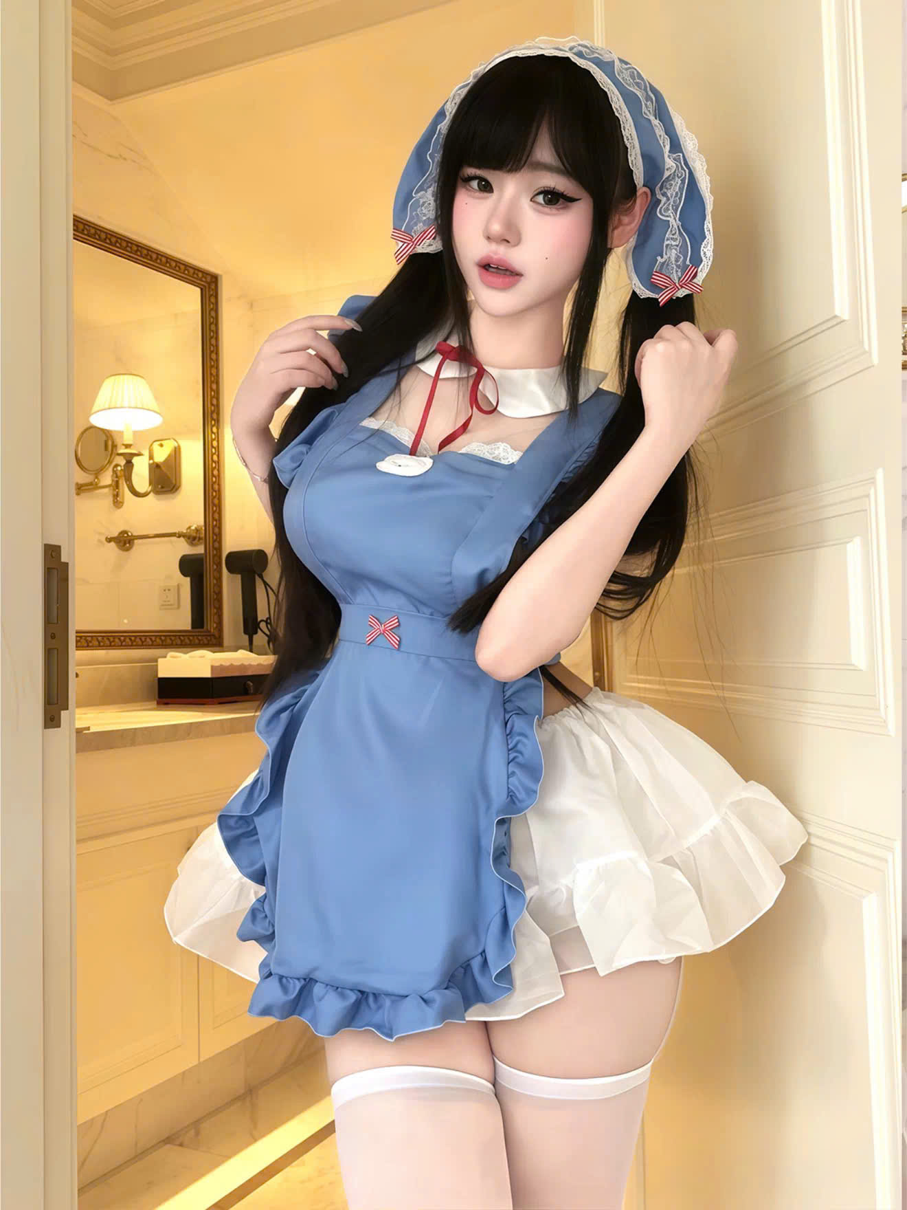 Váy Ngủ Cosplay Nàng Hầu Gái