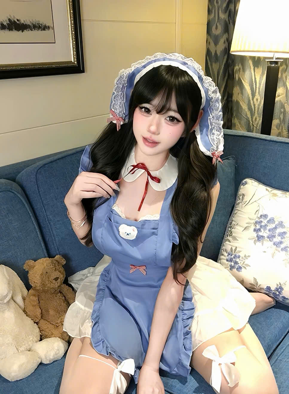 Váy Ngủ Cosplay Nàng Hầu Gái