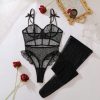 Bộ Bodysuit Chấm Bi Sexy
