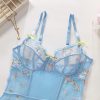 Bộ Bodysuit Ren Hoa Trẻ Trung
