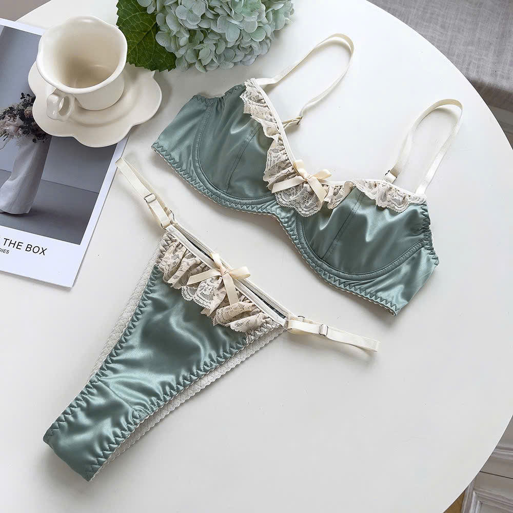 Bộ Bra Phối Ren Thoải Mái