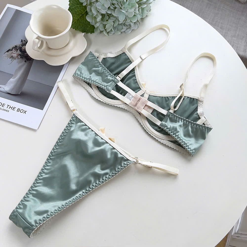 Bộ Bra Phối Ren Thoải Mái