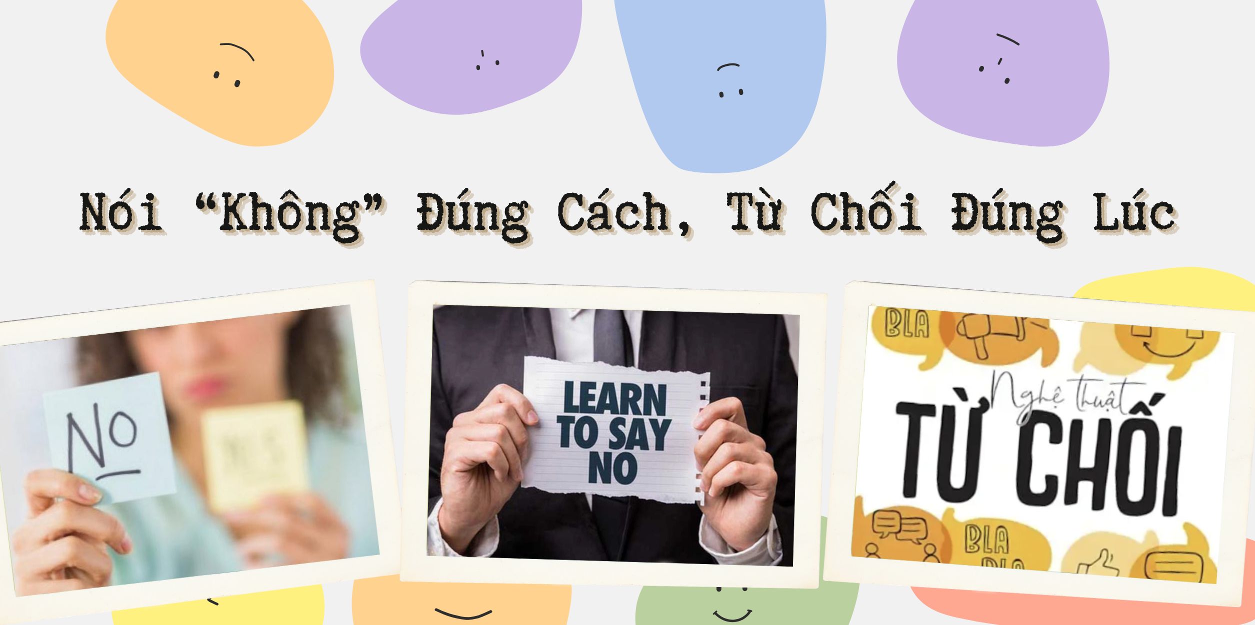 Nói “Không” Đúng Cách, Từ Chối Đúng Lúc 