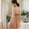 Set Váy Ngủ Kèm Choàng Quý Phái