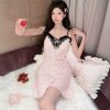 Váy Ngủ Dáng Suông Chấm Bi